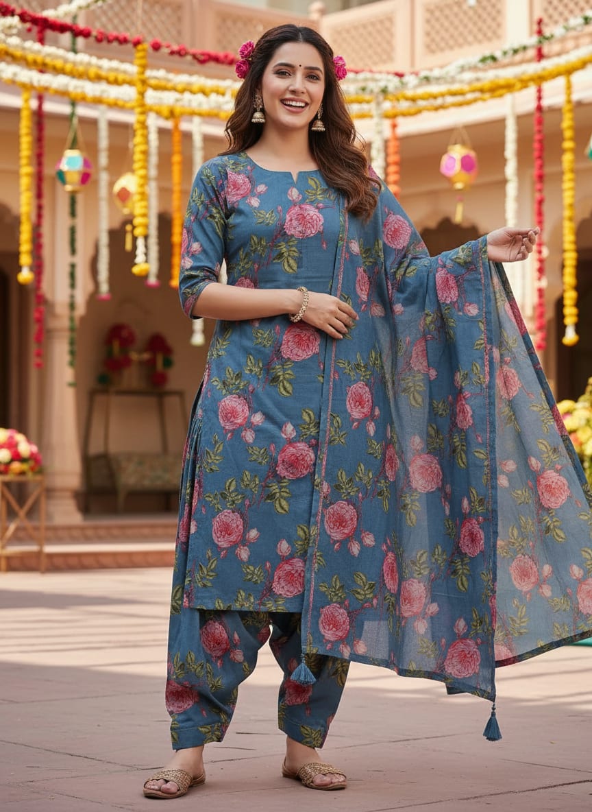 A Classic Romance, Printed on Cotton