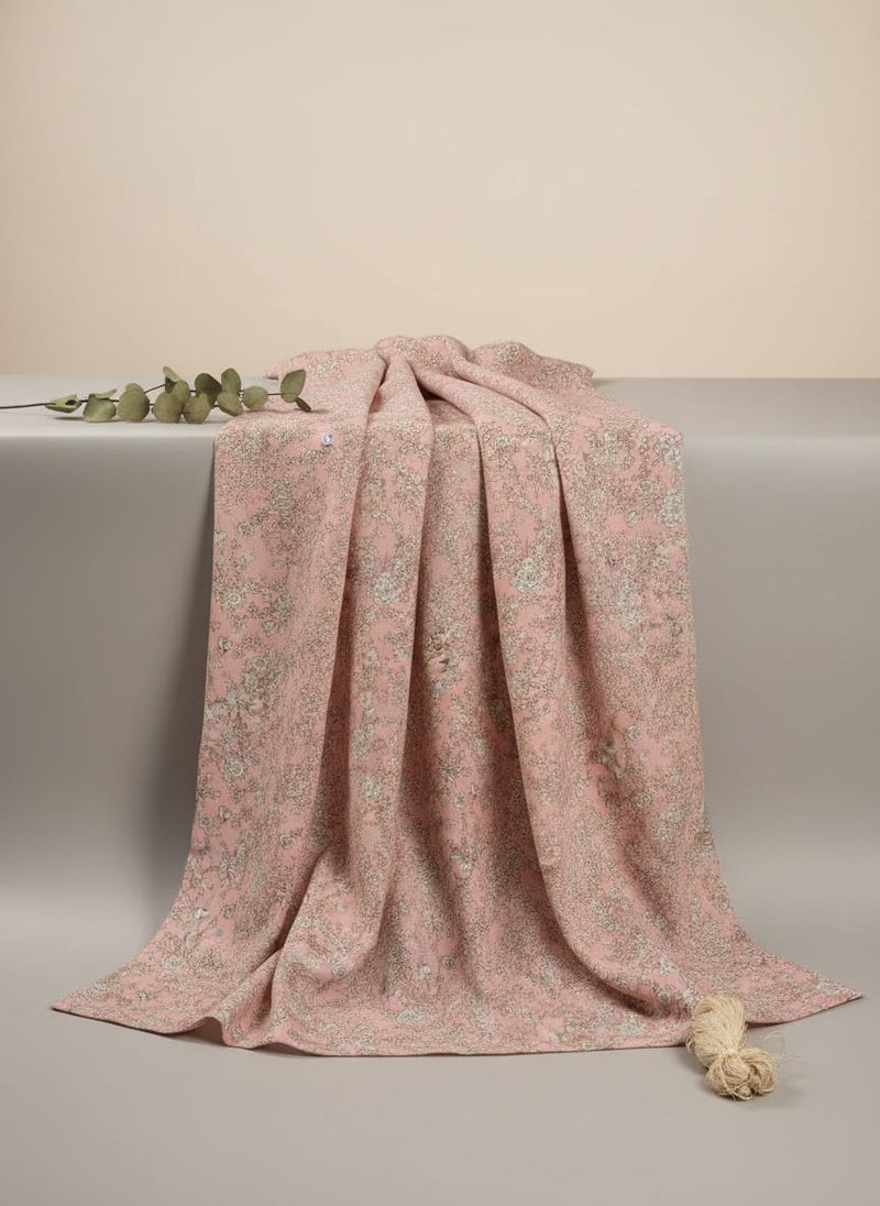 Scroll Design Digital Printed Fabric