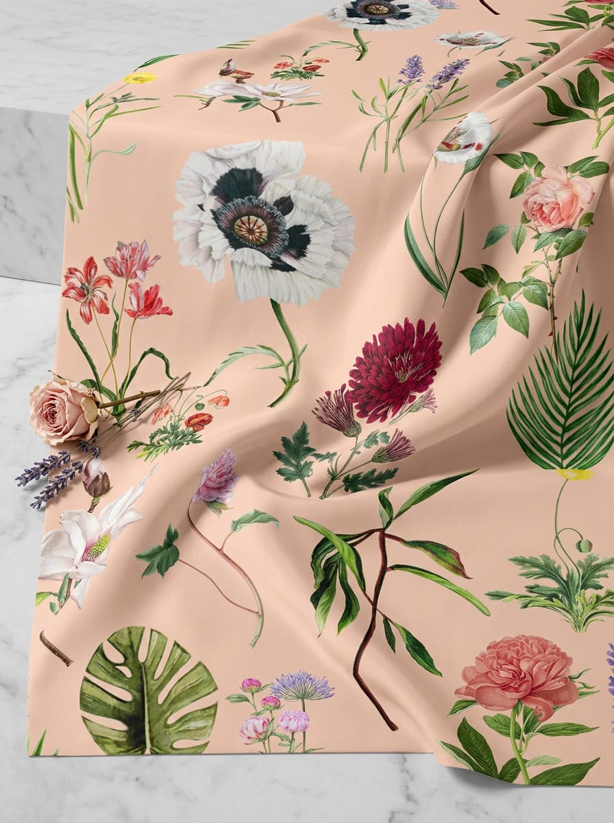 A Garden of Vintage Botanical Illustrations