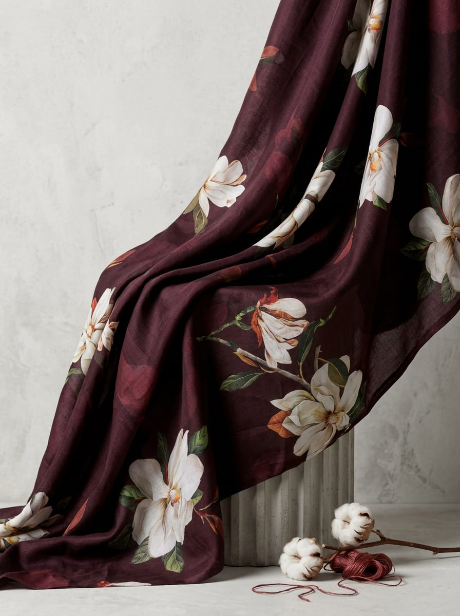 A Floral Print with Timeless Grace