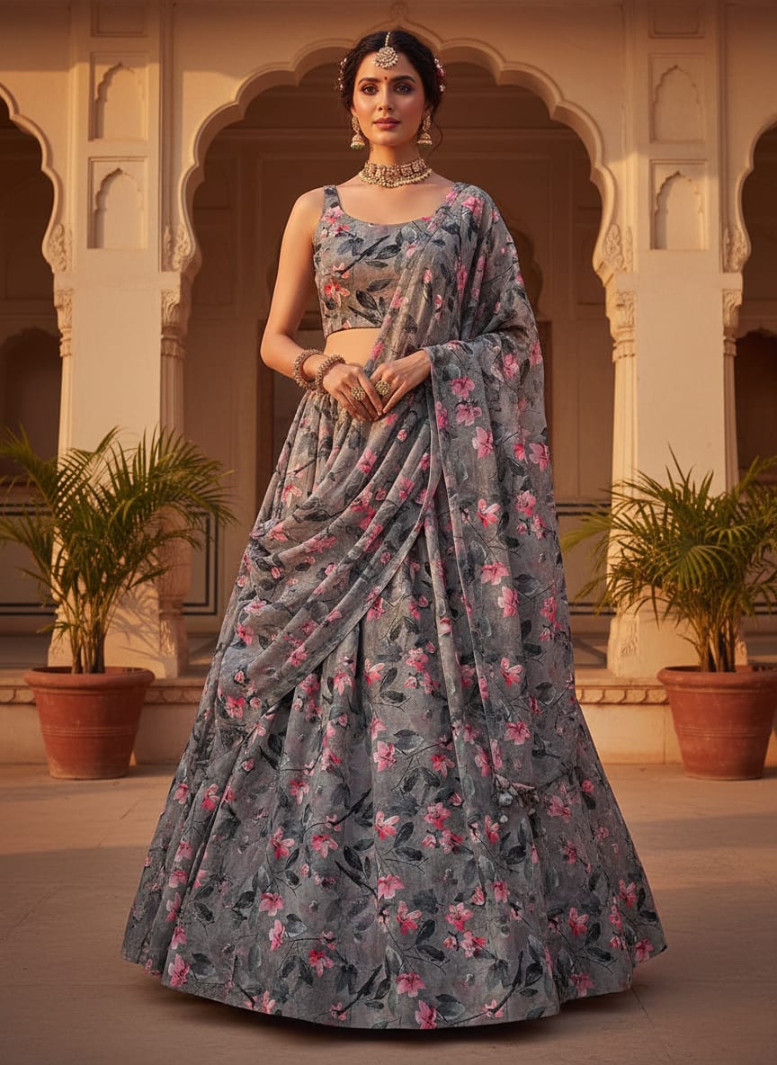 A Design Painted in Petals and Shade