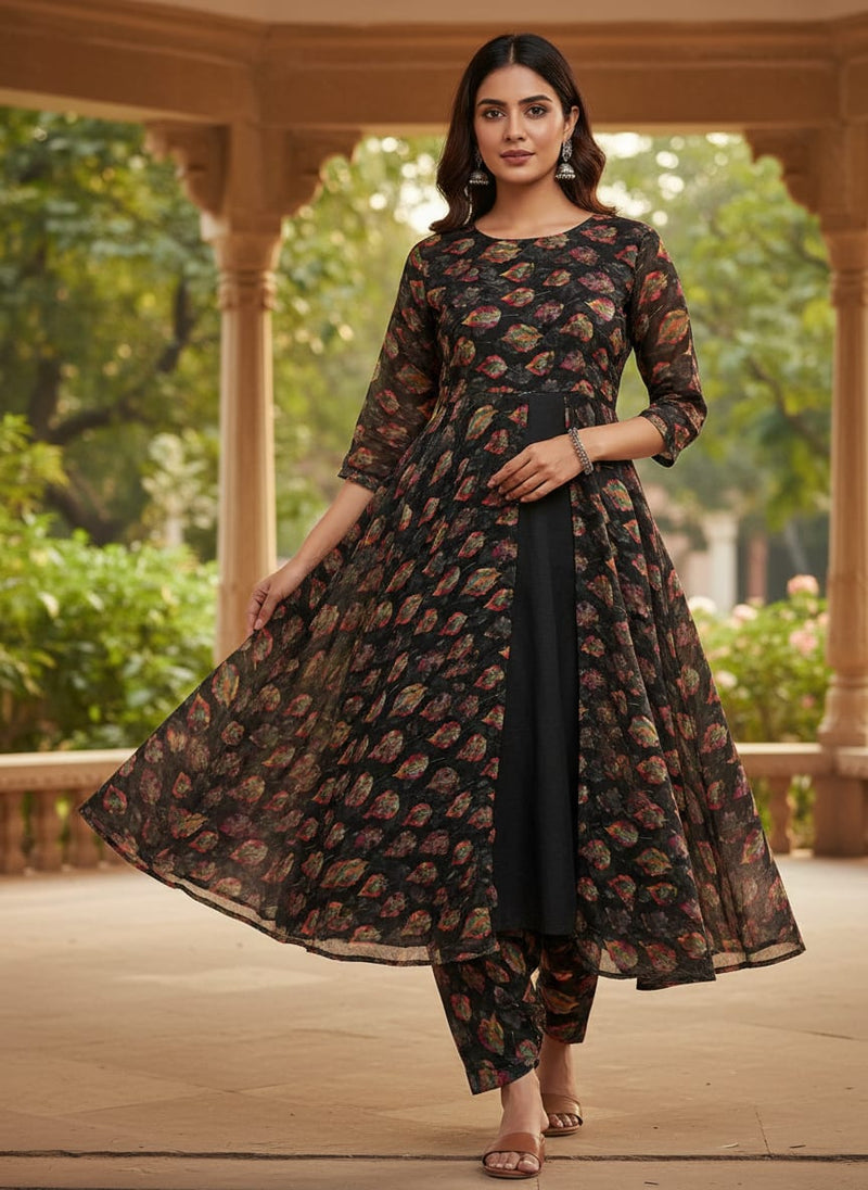 Autumn Leaves Digital Printed Fabrics