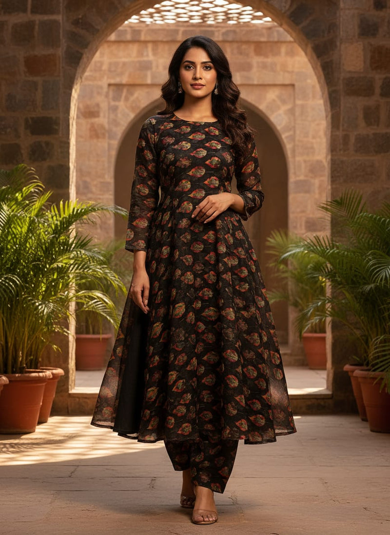Autumn Leaves Digital Printed Fabrics