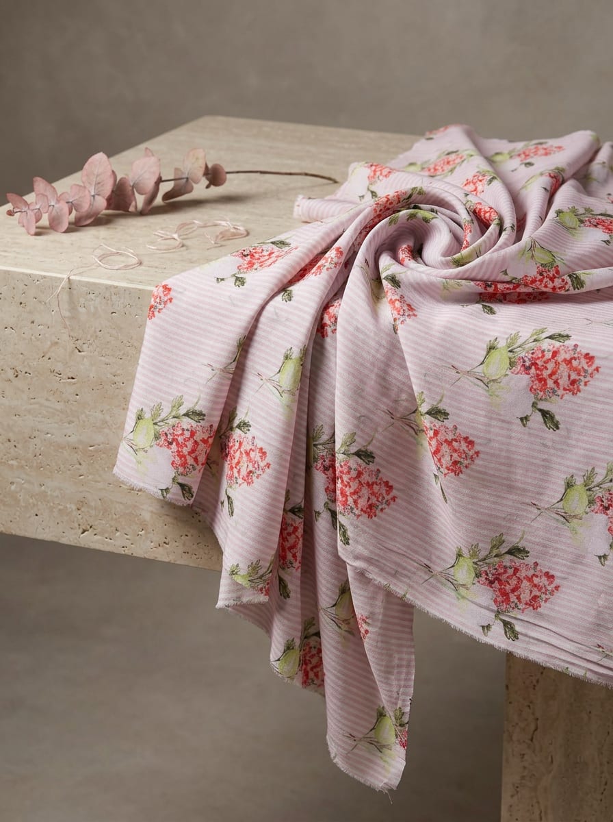 Where Classic Stripes Meet Garden Florals