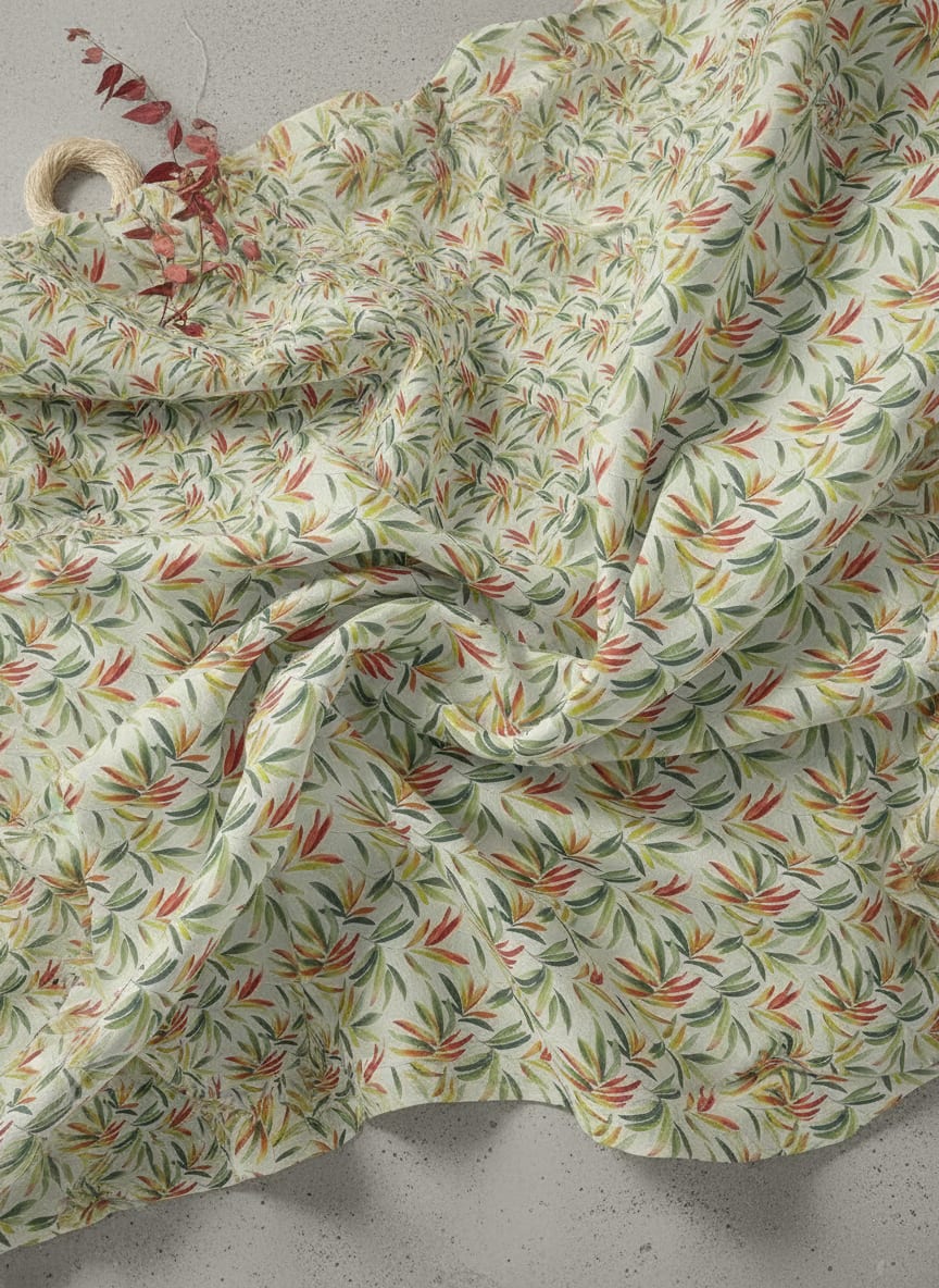 A Gentle Tangle of Watercolour Leaves
