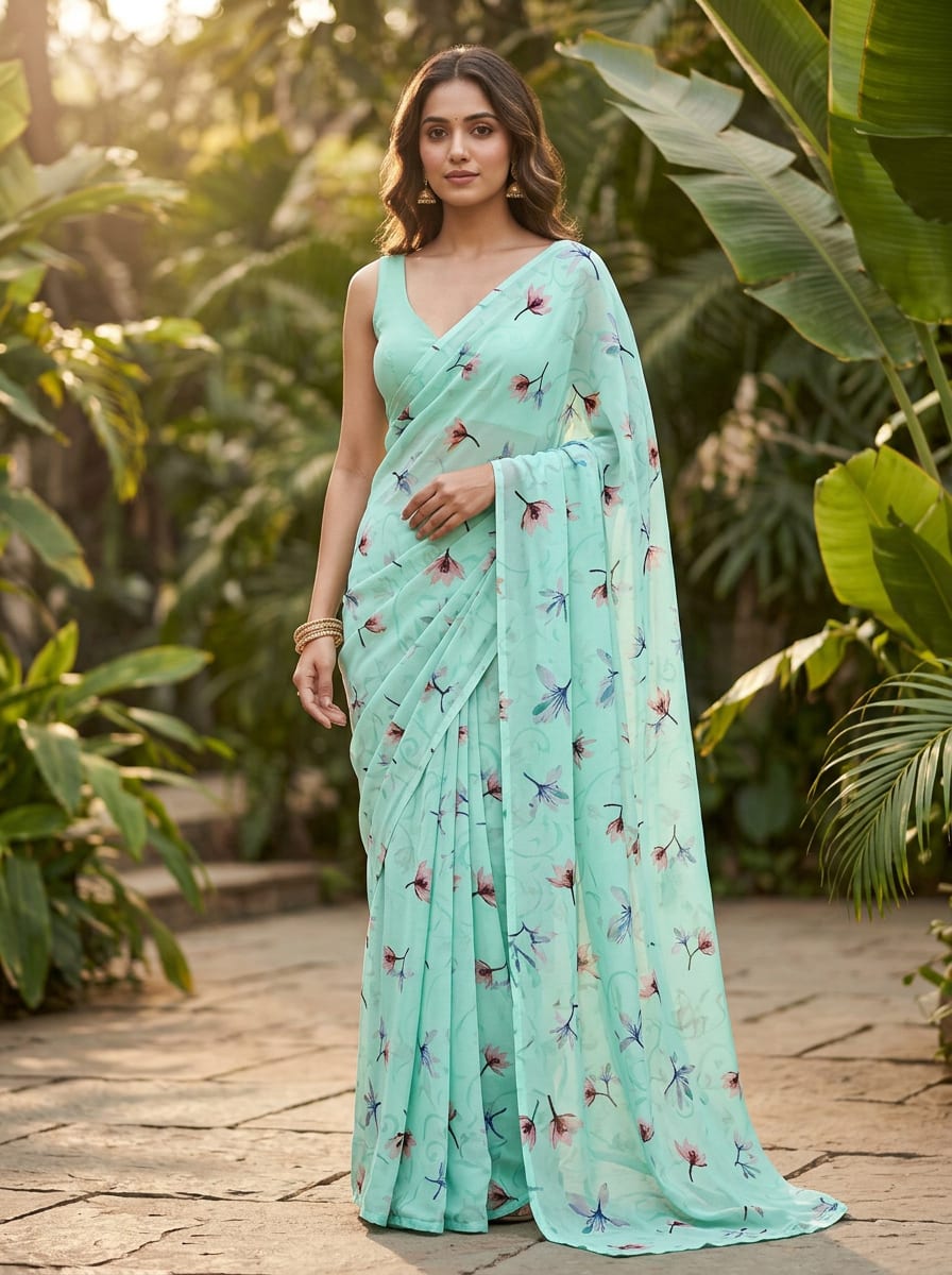 A Print That Whispers of Summer Gardens
