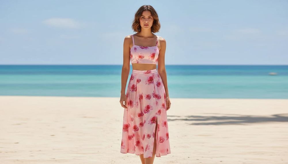 A Print That Blooms with Romance