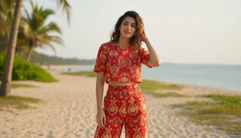 A Digital Tribute to Timeless Ikat