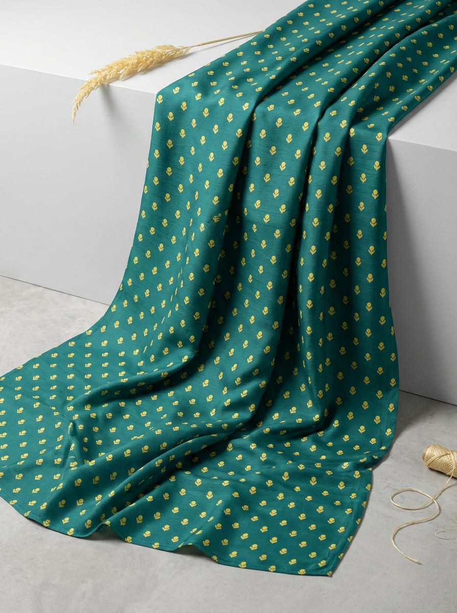 A Classic Motif, Reimagined in Teal