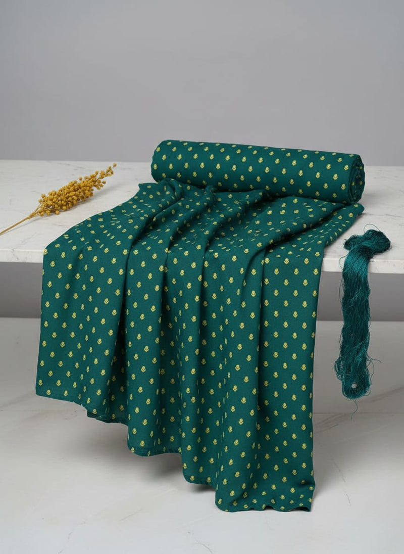 Small and Single Motif Digital Printed Fabric - Weightless