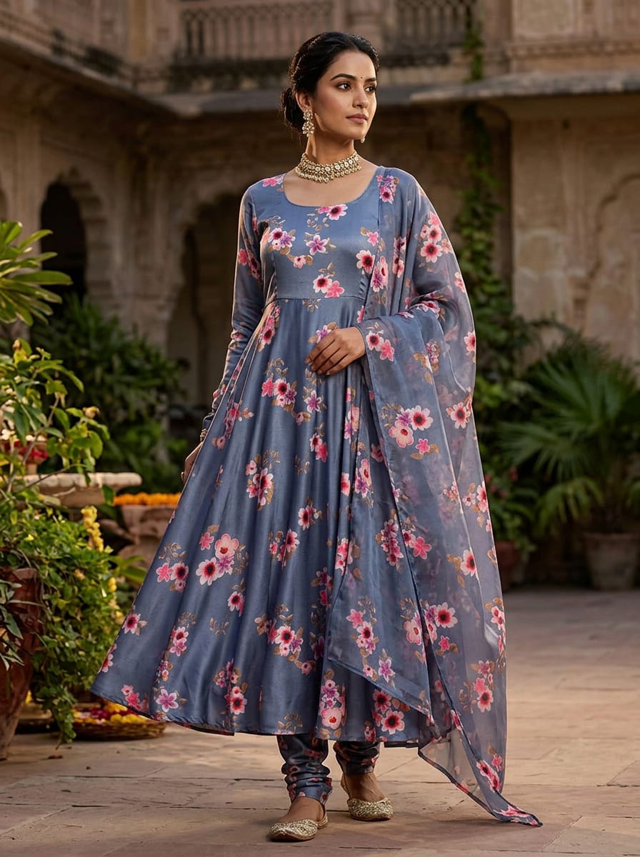 A Print That Blooms in Twilight