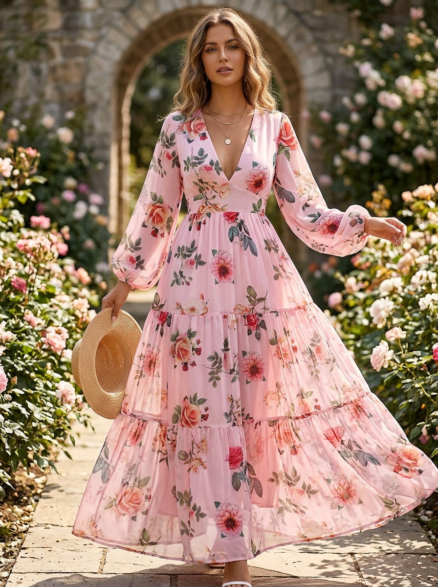 A Rose Garden You Can Wear