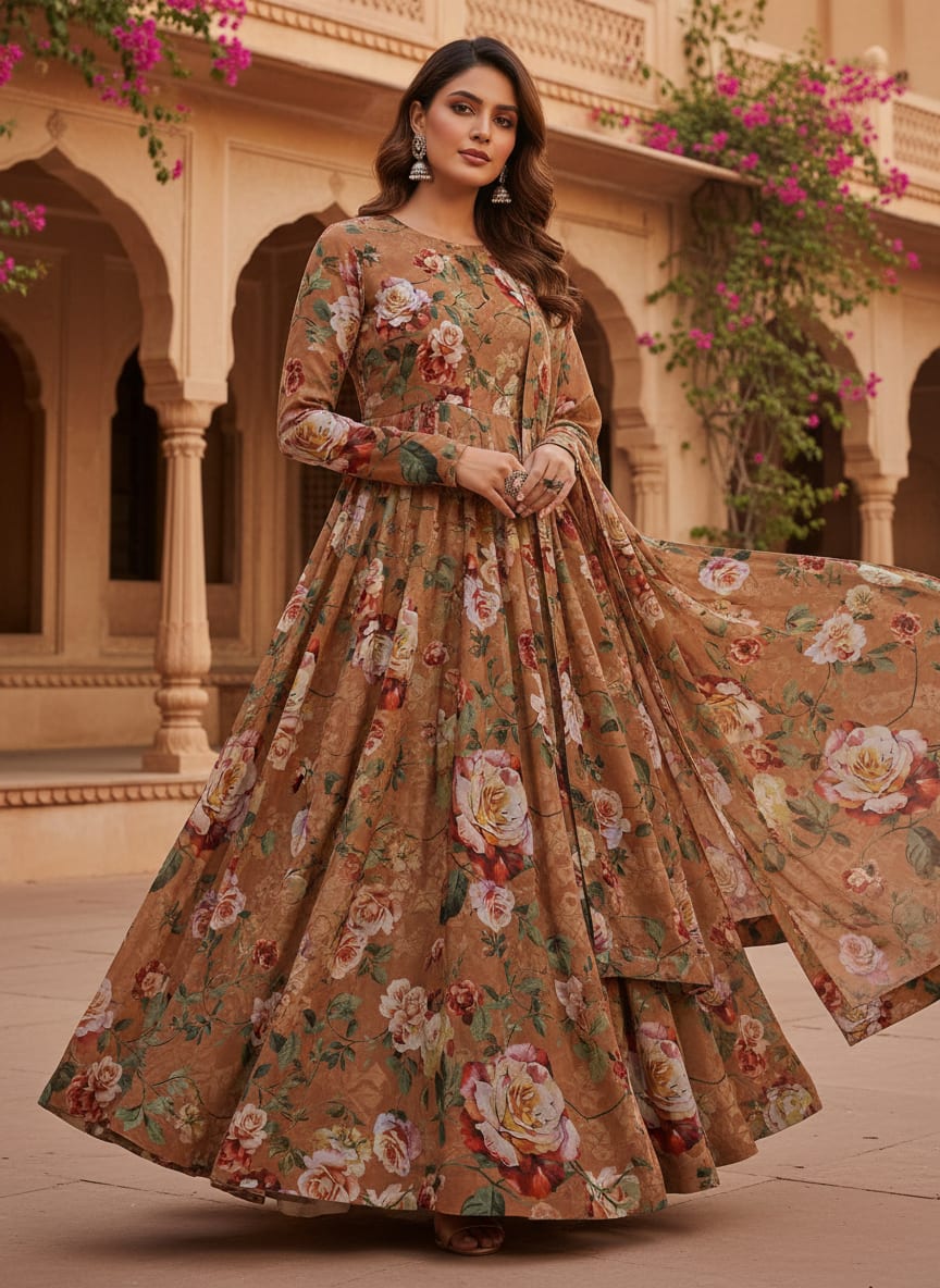 Where Classic Florals Meet Modern Form