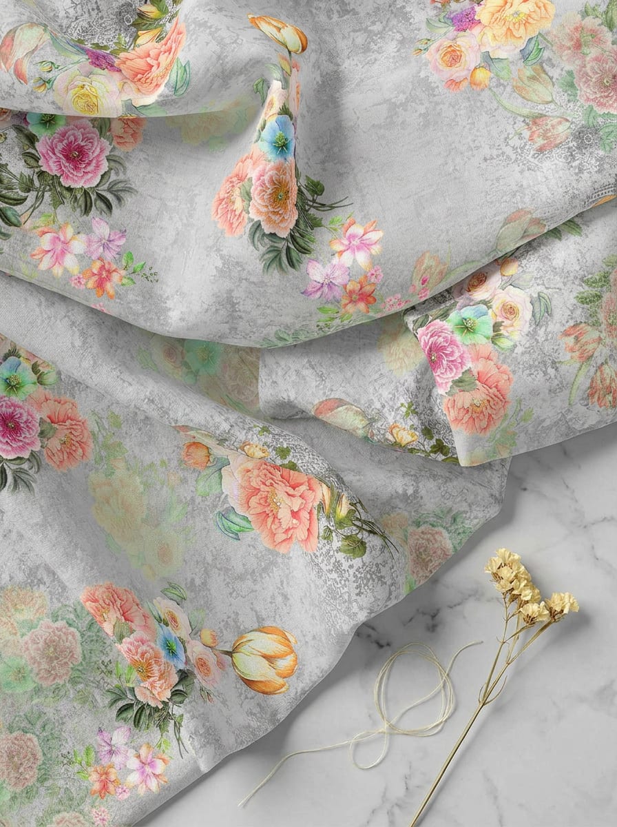 A Vintage Garden on a Modern Canvas