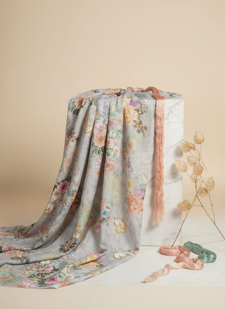 Where a Painter's Garden Meets Woven Cloth