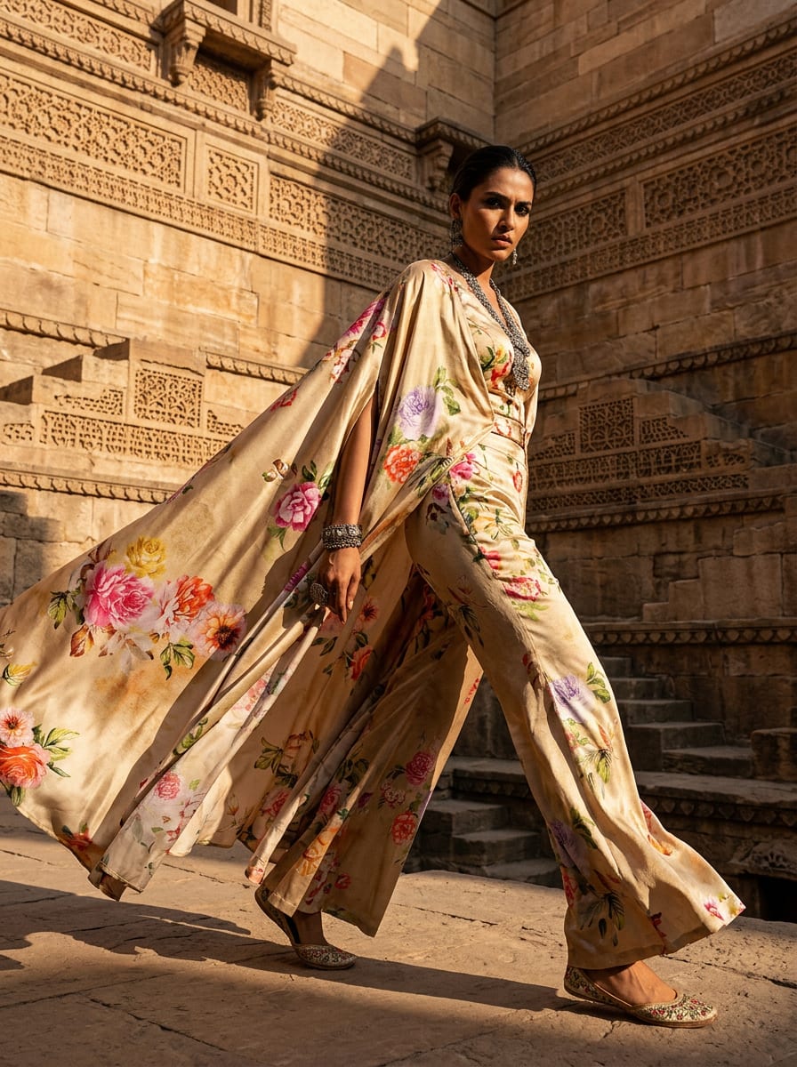 A Print That Blooms with Vintage Romance
