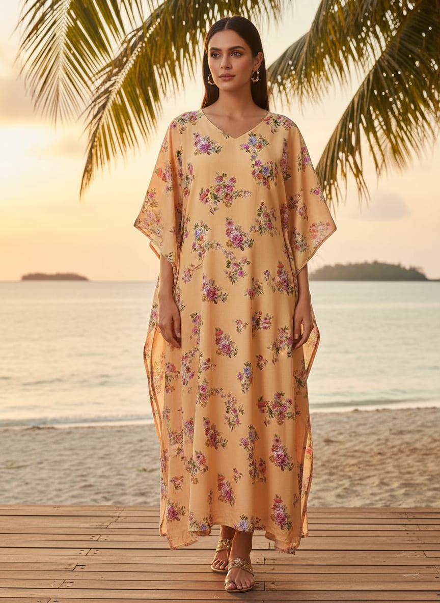 A Watercolour Garden on Soft Muslin