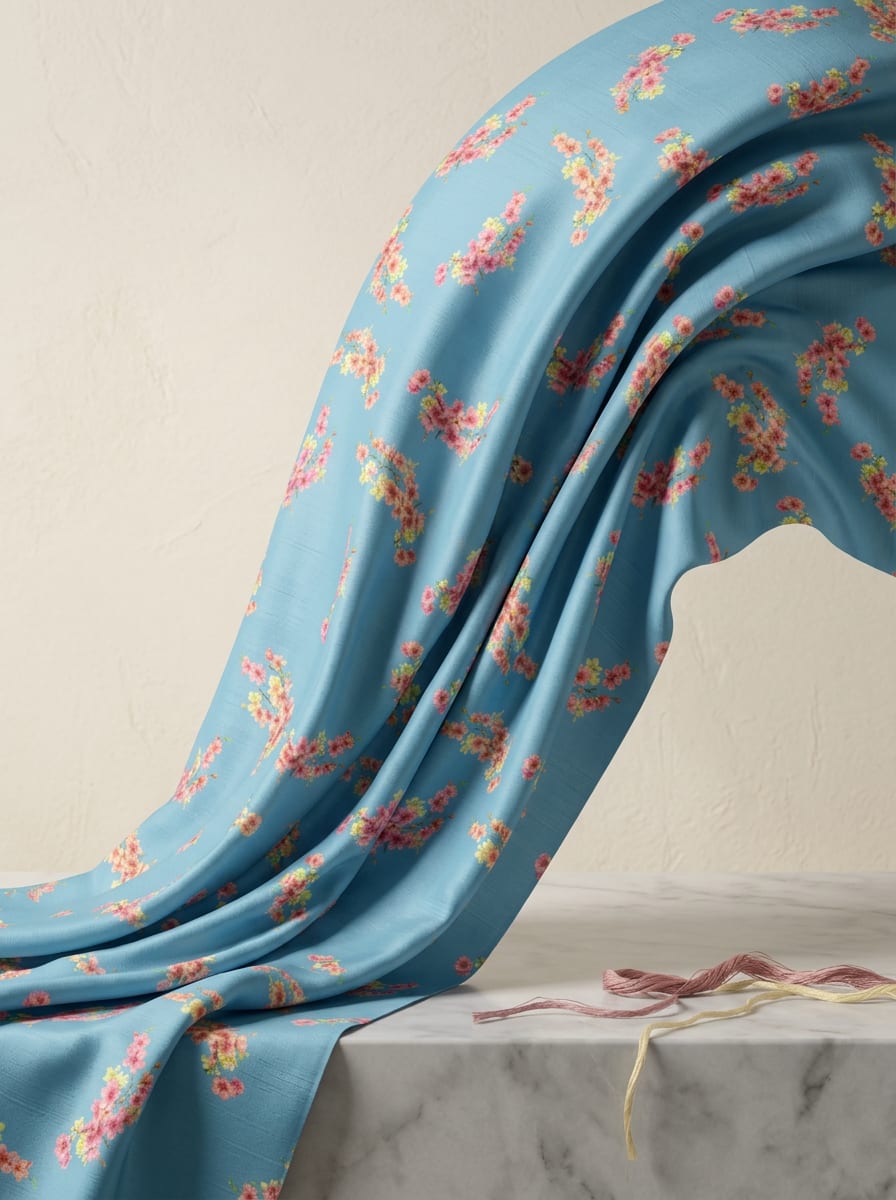 A Print that Whispers of Spring