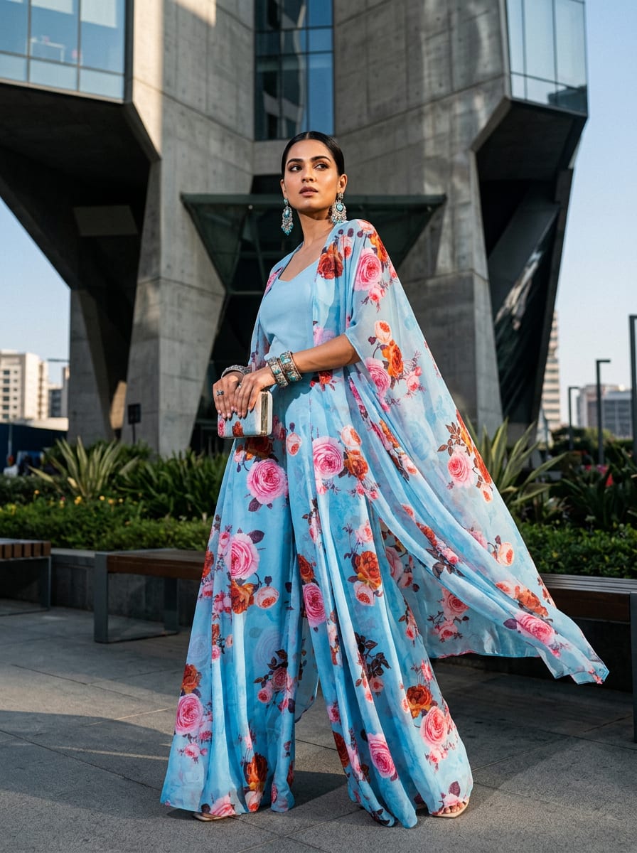A Garden Captured on Cloth