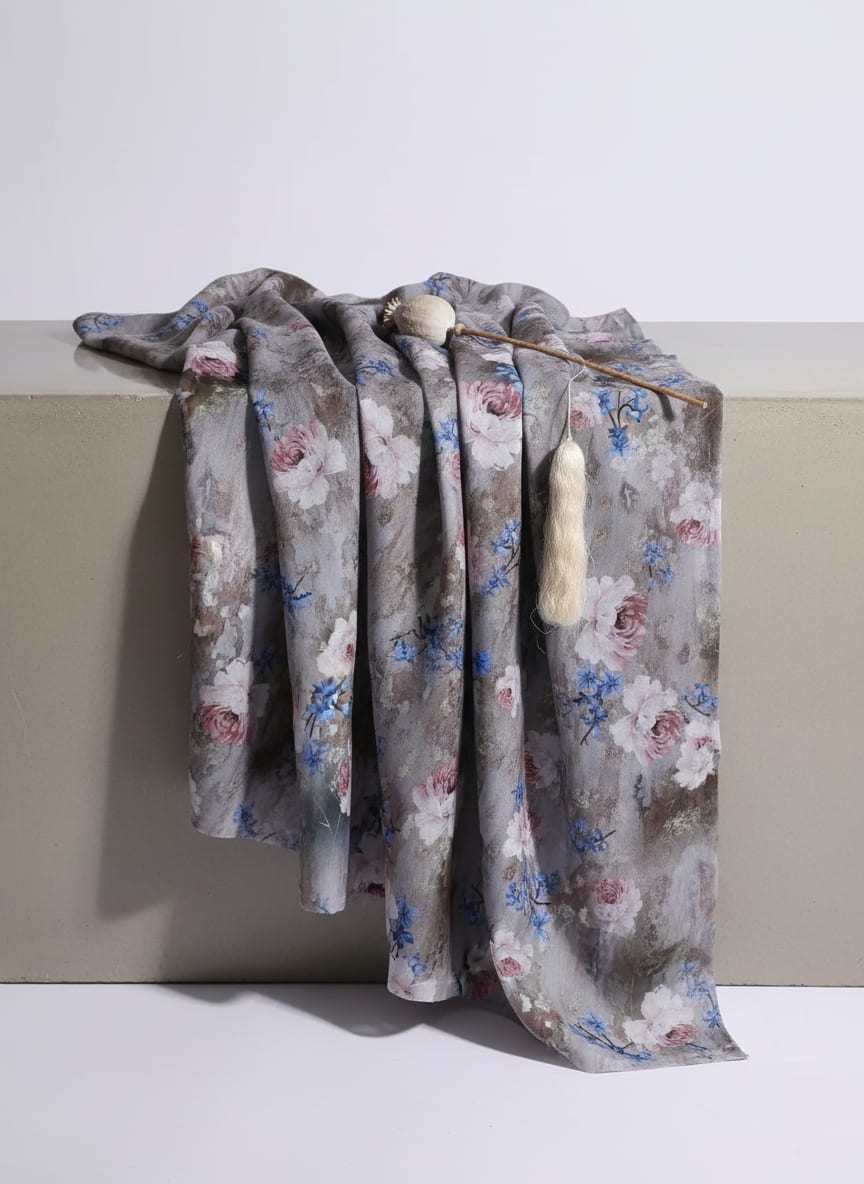Where Vintage Florals Meet Modern Art