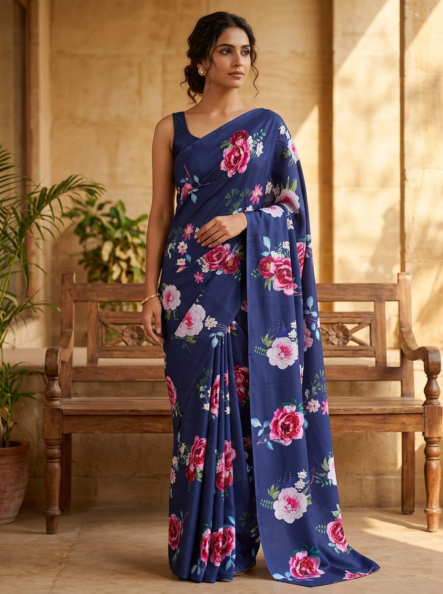 A Classic Floral, Reimagined in Deep Hues
