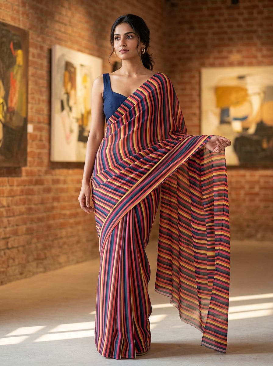 A Bold Rhythm of Line and Color