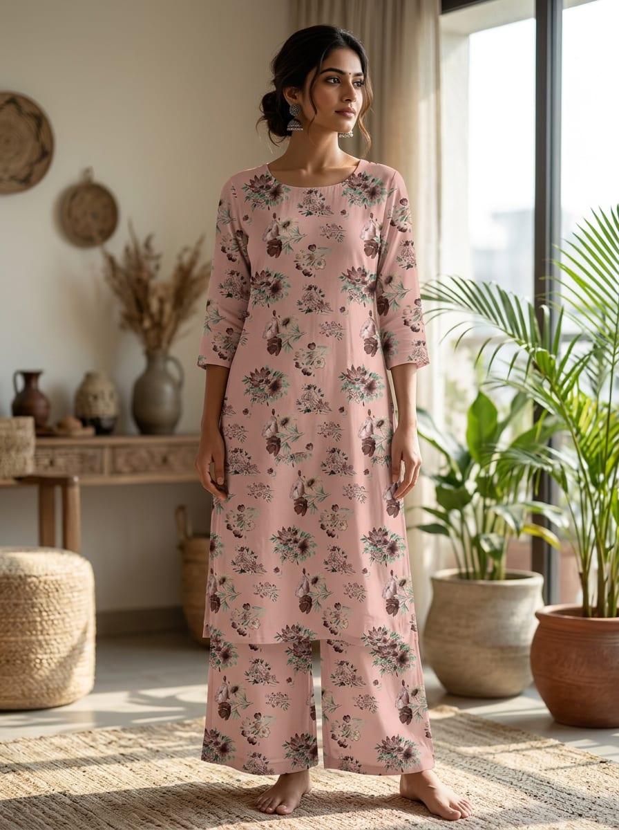 A Print that Whispers of Vintage Gardens
