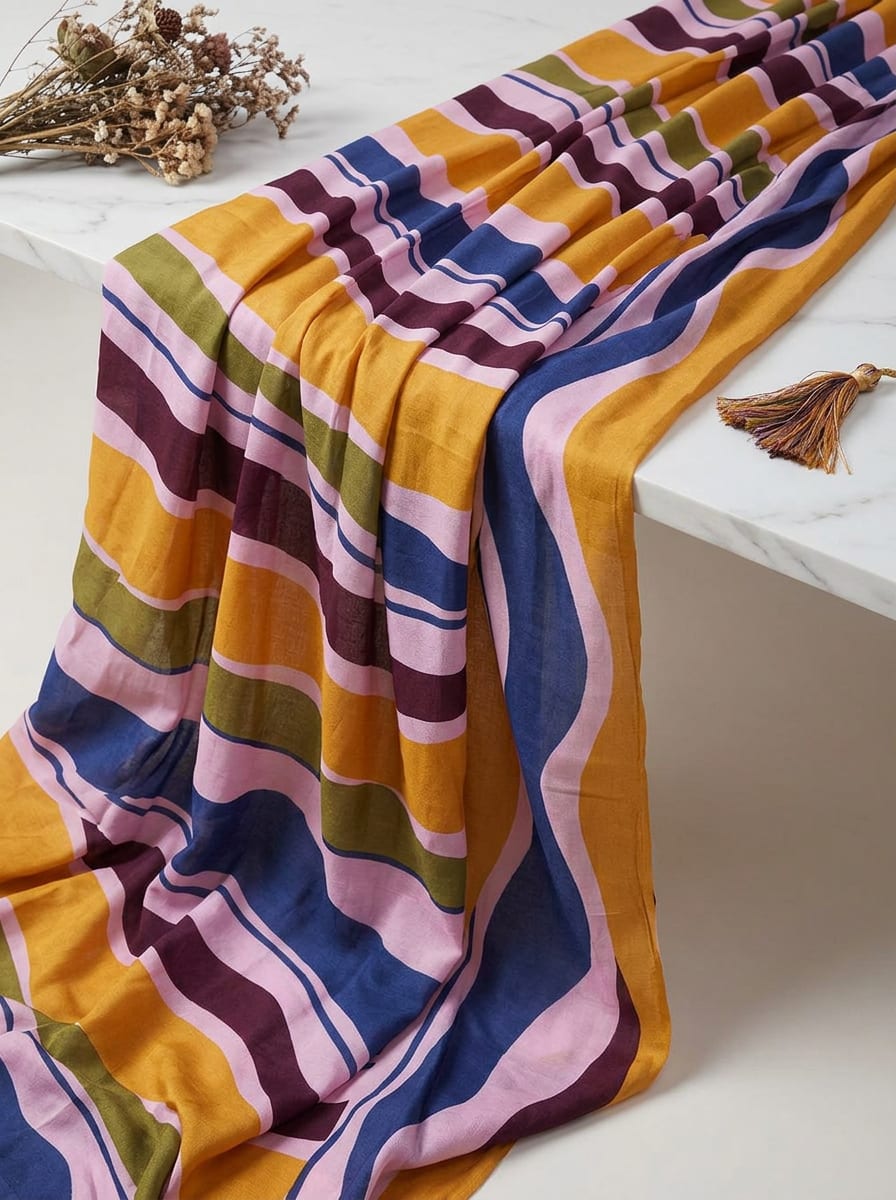 A Vibrant Rhythm of Color and Line