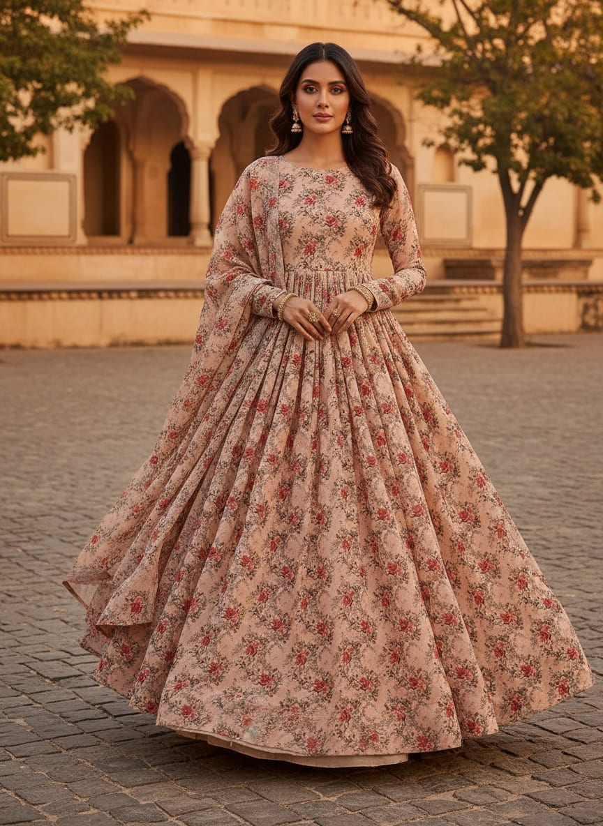 A Print That Blooms with Vintage Romance