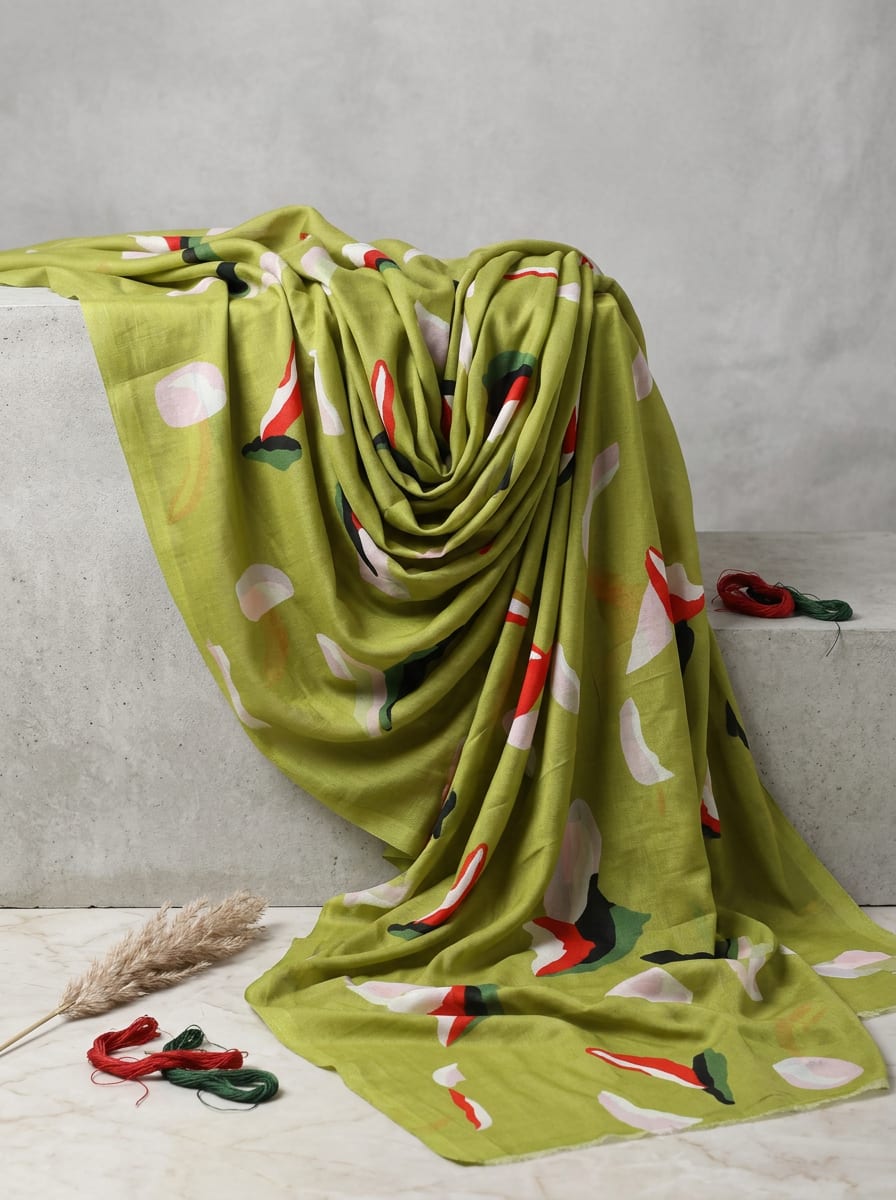 Where Modern Art Meets Woven Cloth