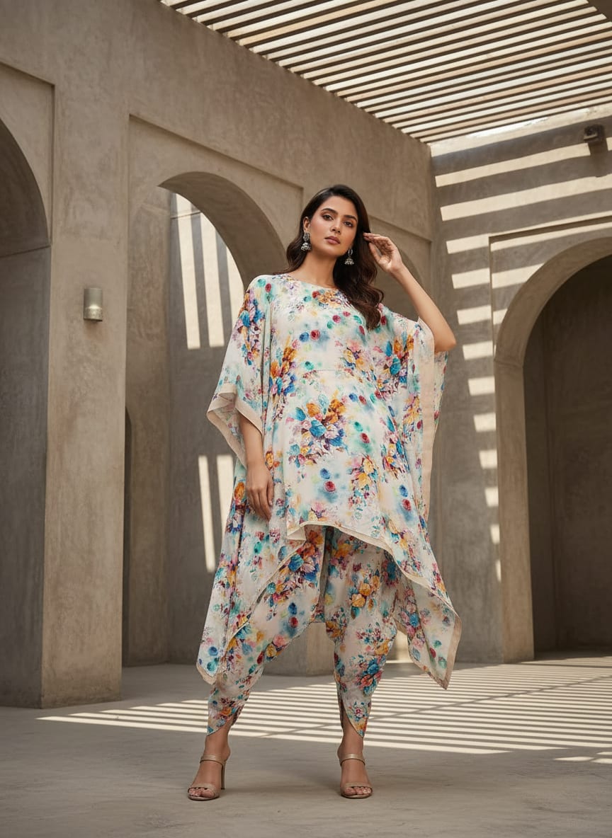 Where Watercolor Meets Woven Cloth