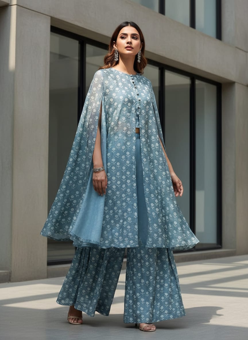 A Timeless Motif, Reimagined in Blue