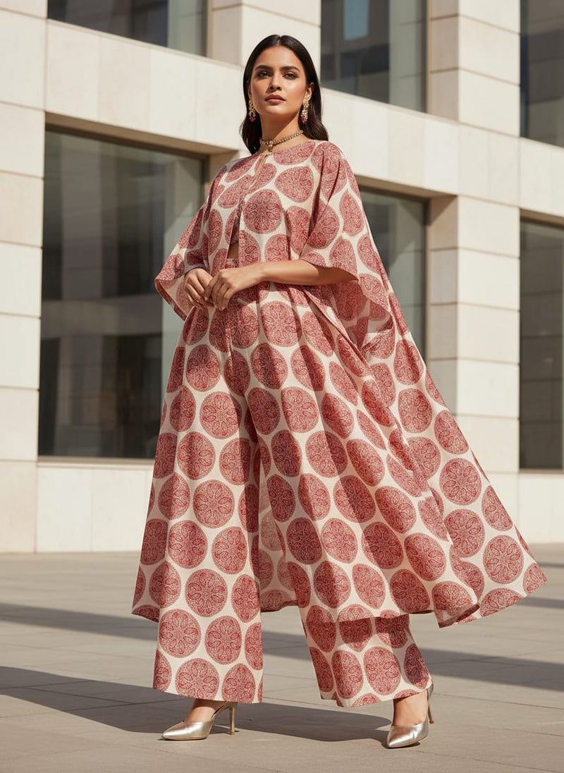 Oriental Paisley Patterns Digital Printed Fabric - Tusser Silk