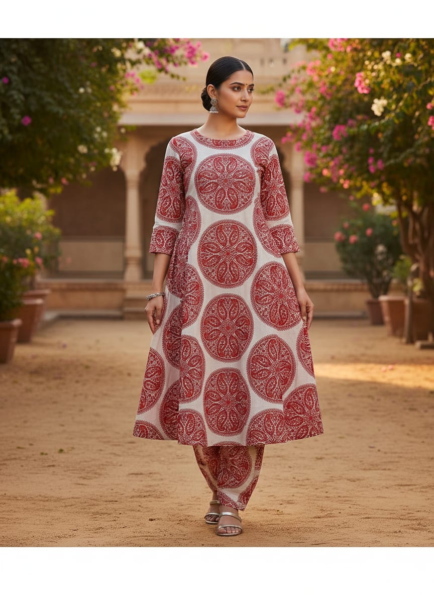 A Timeless Motif, Reimagined in Red