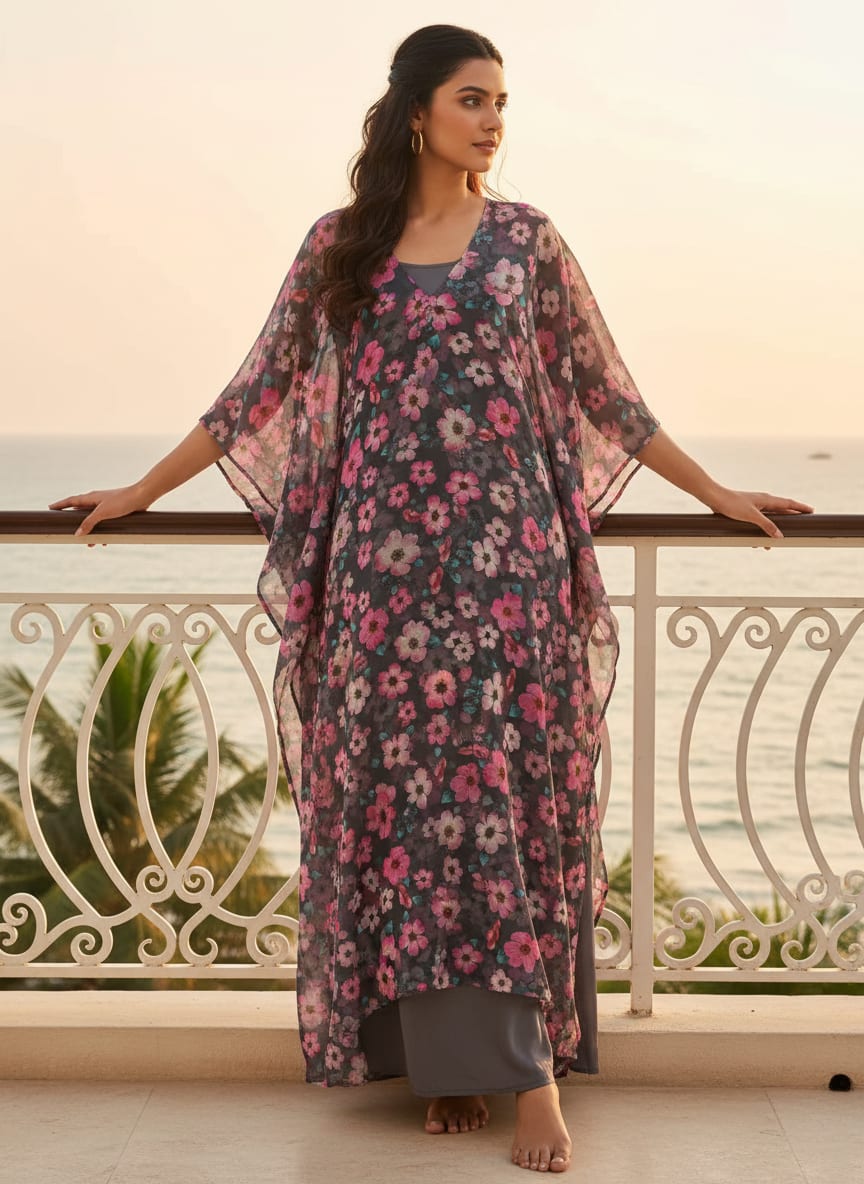 A Floral Print with a Painterly Touch