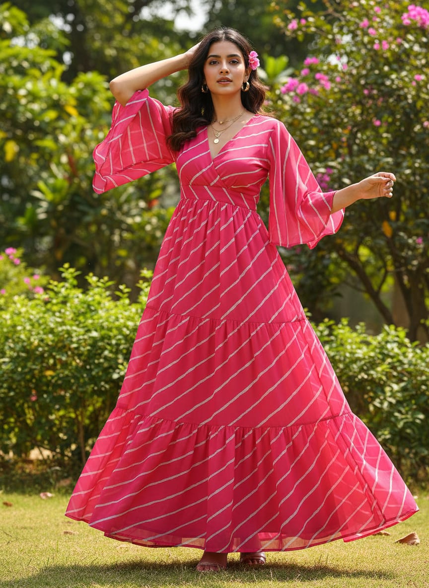 A Shock of Pink, A Stroke of Tradition
