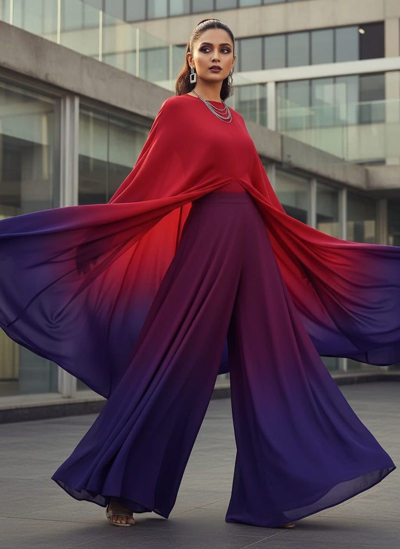 Morden Lifestyle Gradients Digital Printed Fabric - Weightless