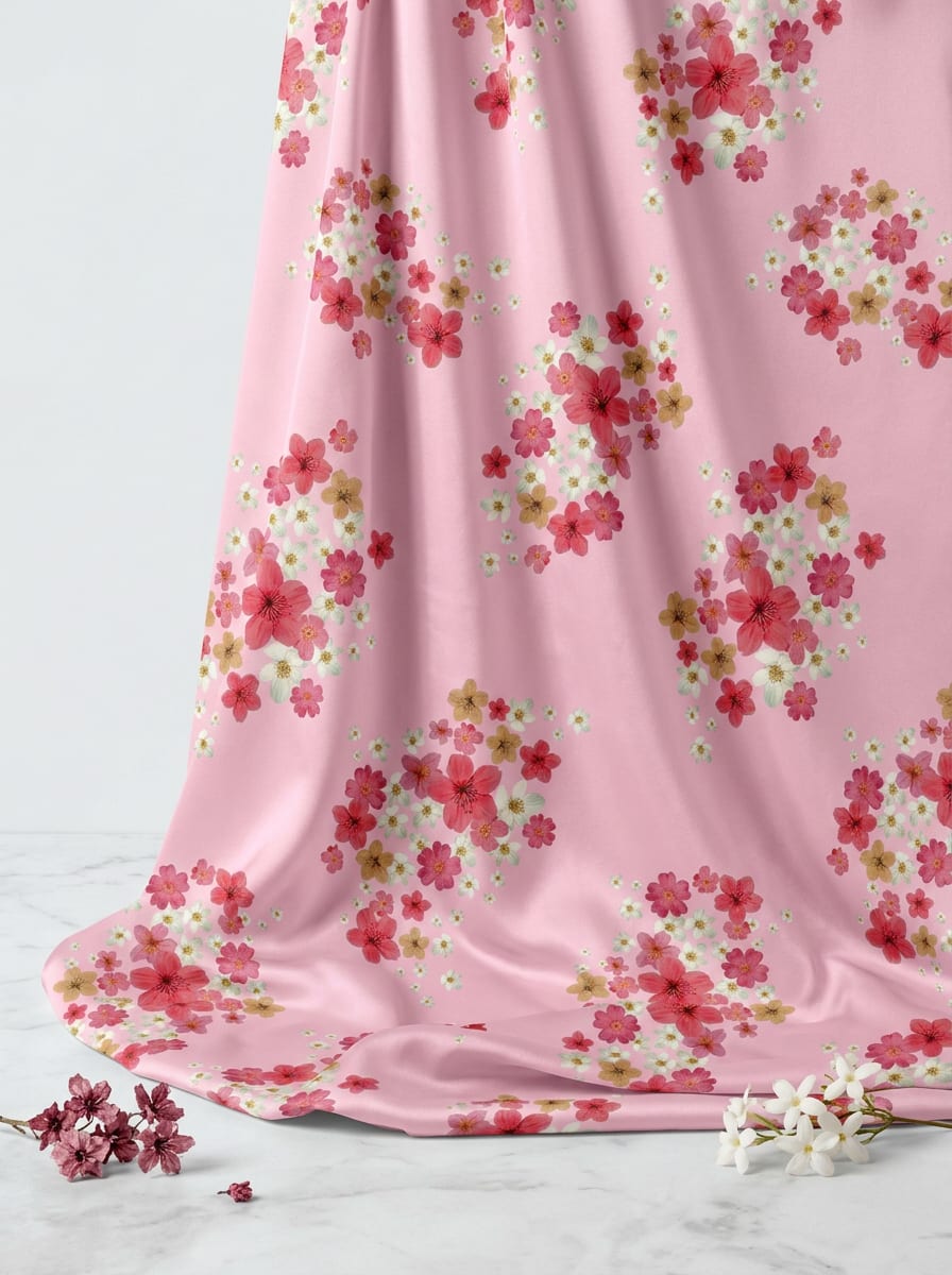 A Print Scattered Like Fallen Petals