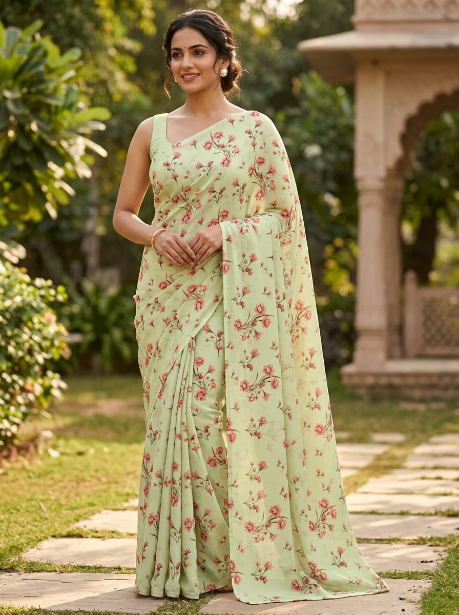 A Print that Whispers of Spring