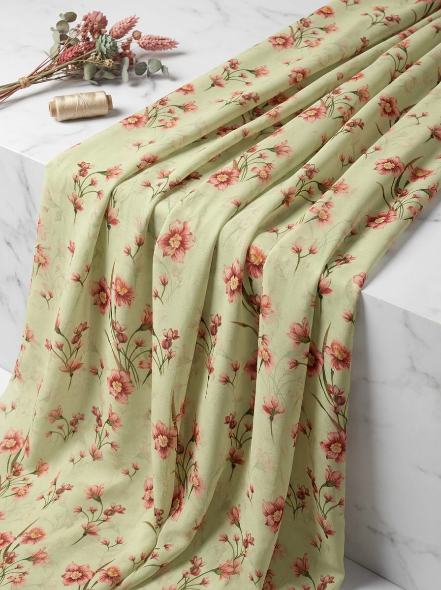 A Print That Breathes with Softness