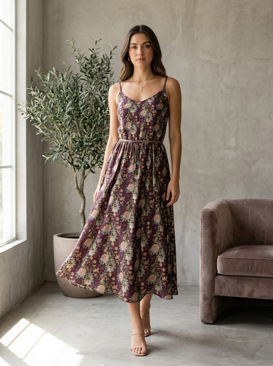 A Garden Woven in Vintage Hues