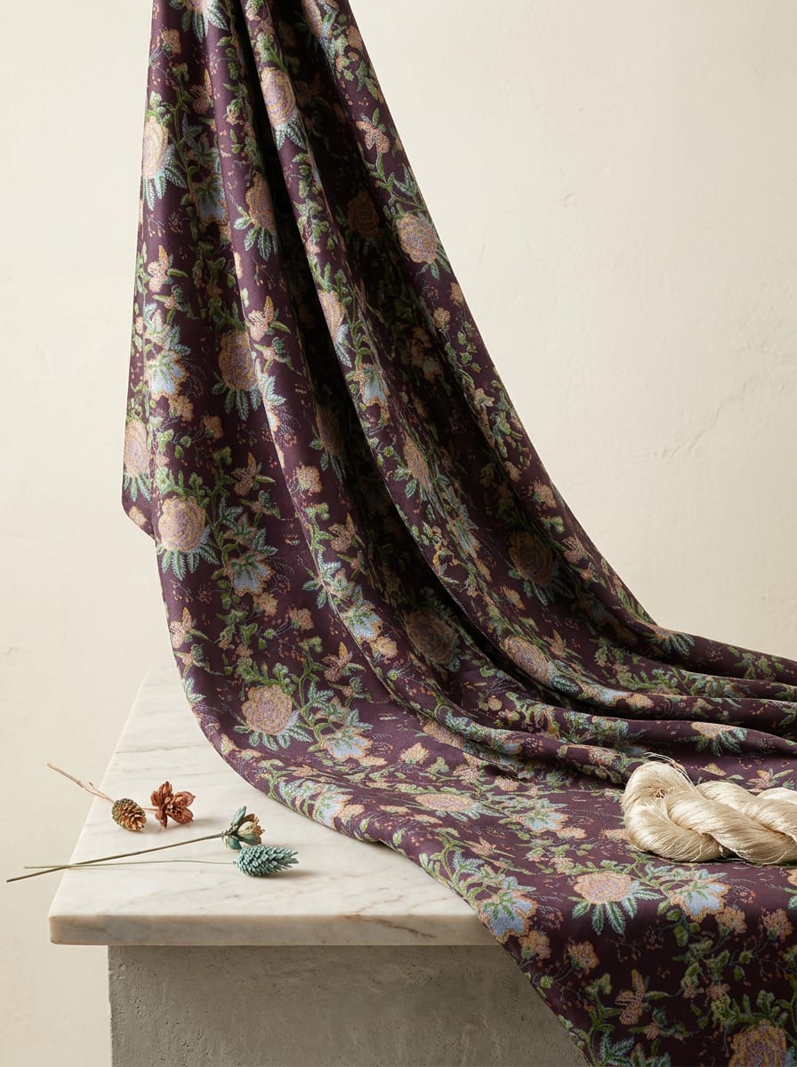 A Garden Woven in Vintage Hues