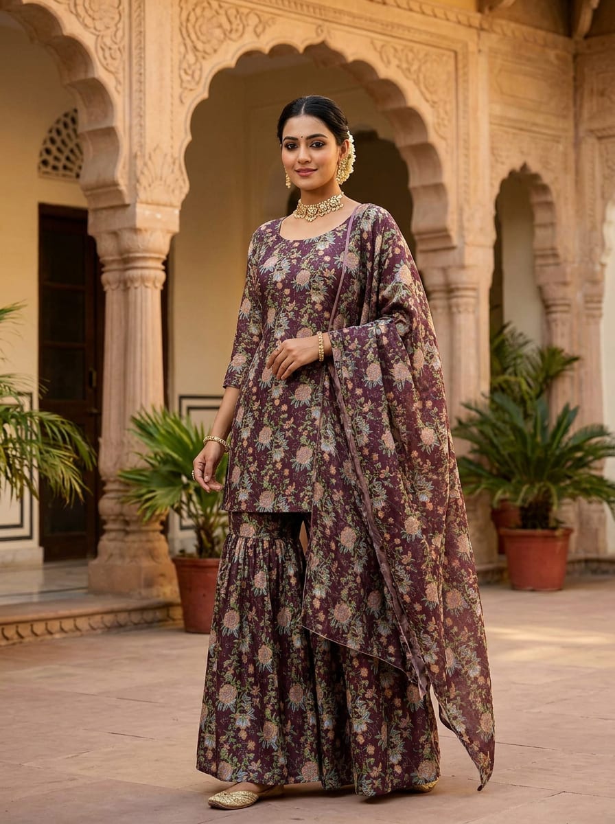 A Garden Woven in Vintage Hues