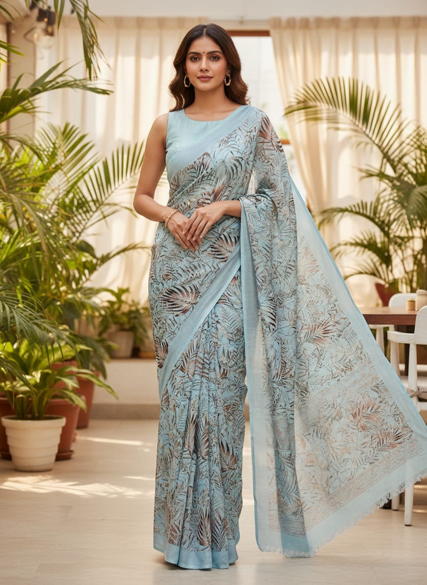 A Print That Whispers of the Tropics