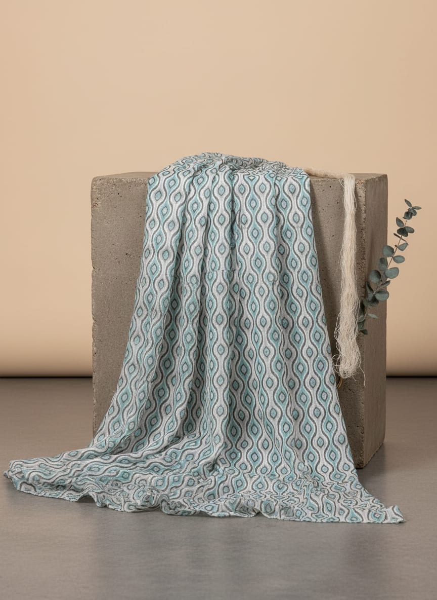 A Print that Moves in Rhythmic Waves