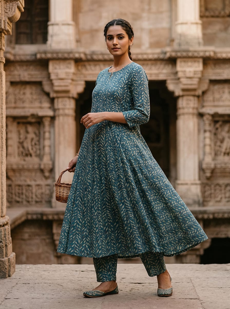 A Pattern Inspired by Traditional Prints