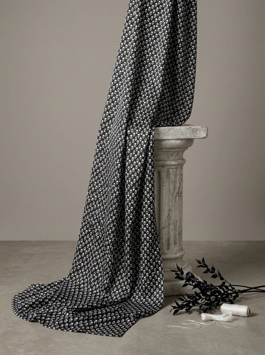 A Classic Motif, Rendered in Monochrome