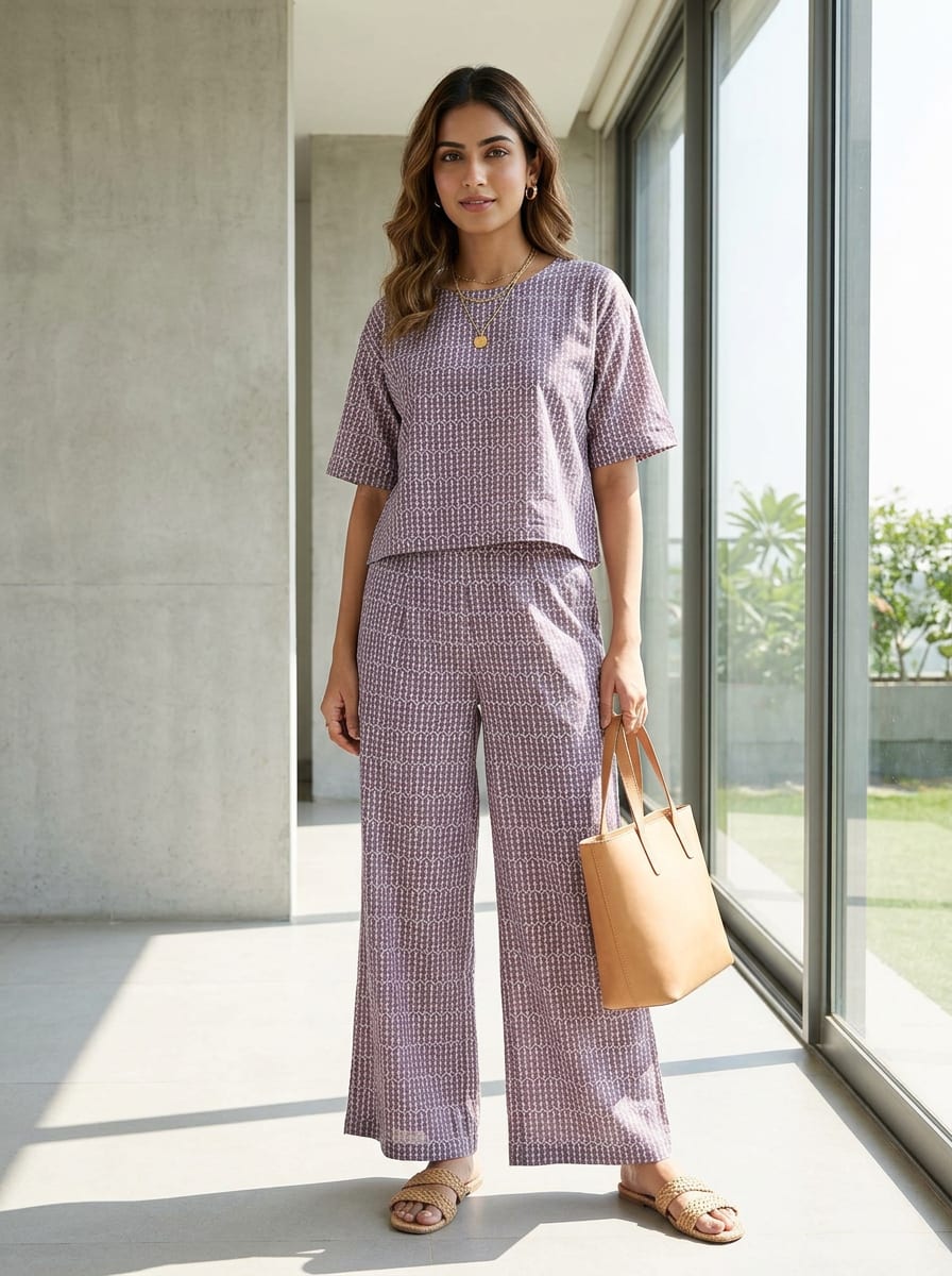 A Rhythm of Arrows, Woven in Cotton.