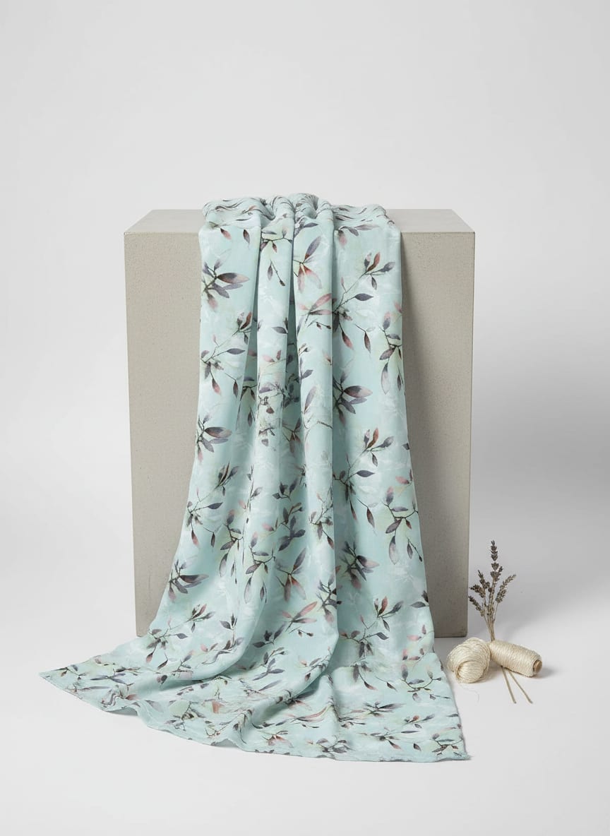 A Print That Breathes with Softness