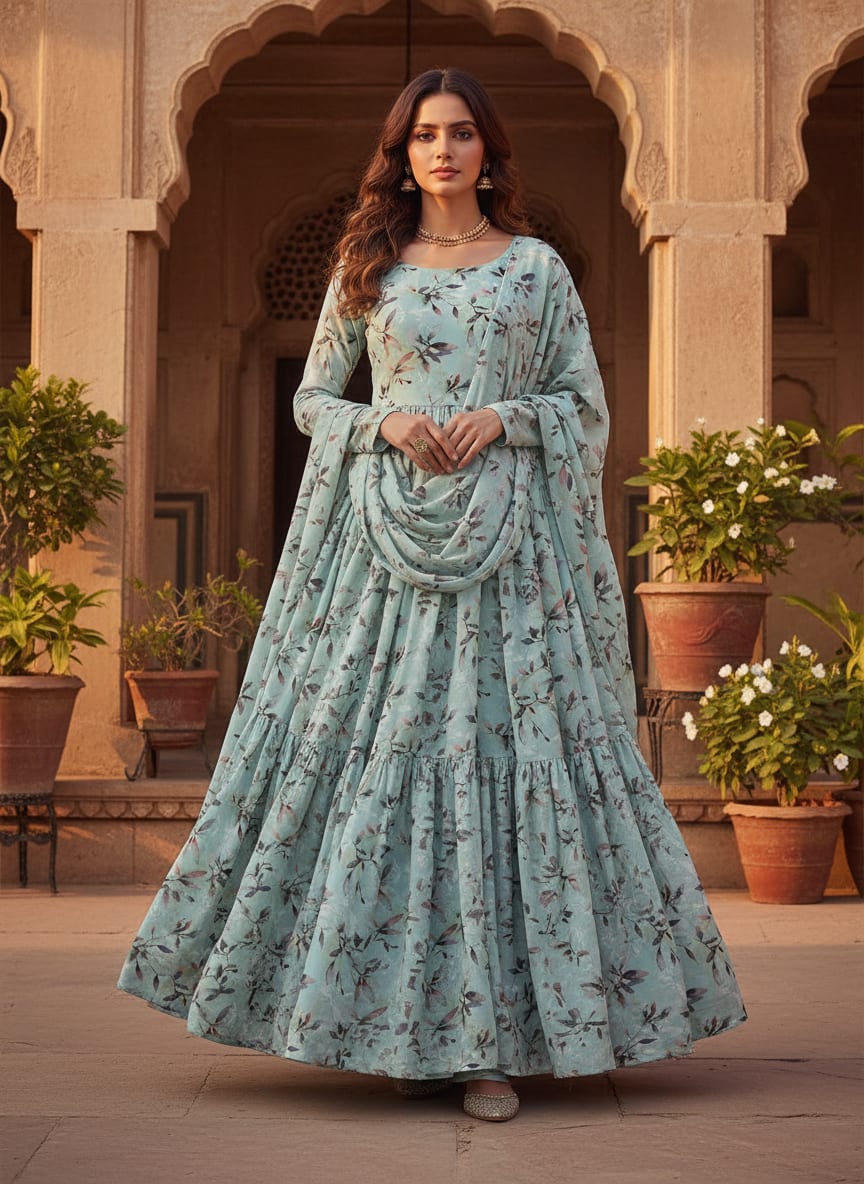 A Print That Breathes with Softness